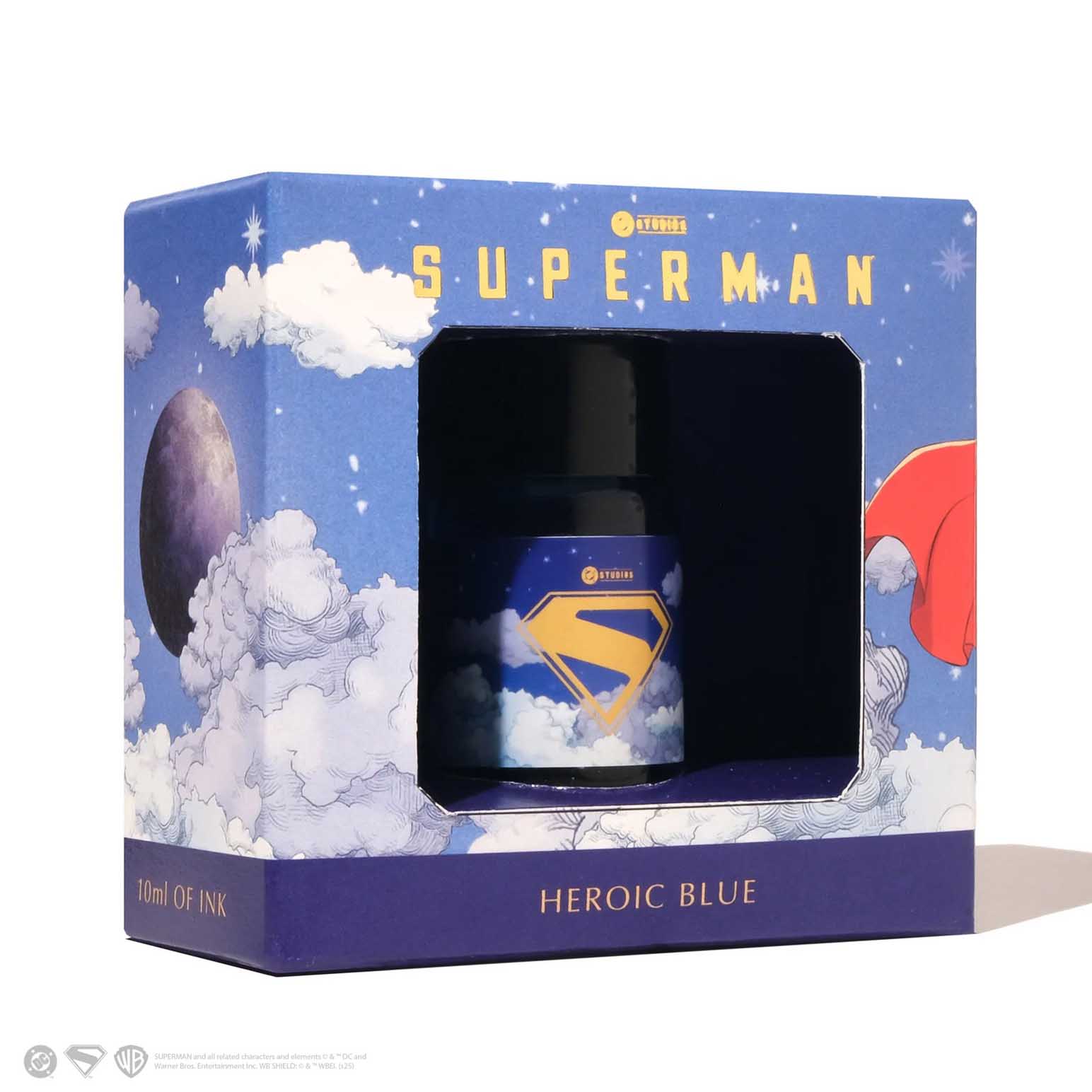 Ferris Wheel Press WB Superman Heroic Blue Ink 10ml